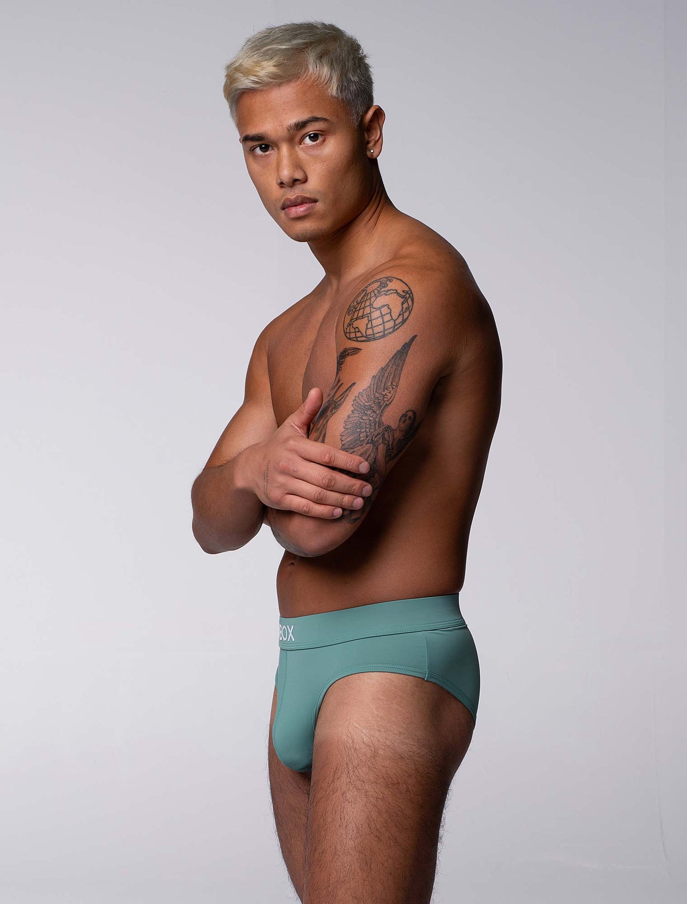 Glide Briefs - Celestial Green - boxmenswear - {{variant_title}}