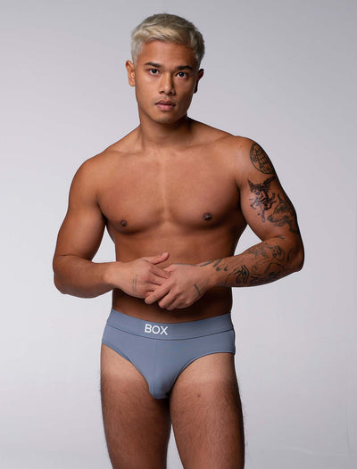 Glide Briefs - Meteorite Grey - boxmenswear - {{variant_title}}