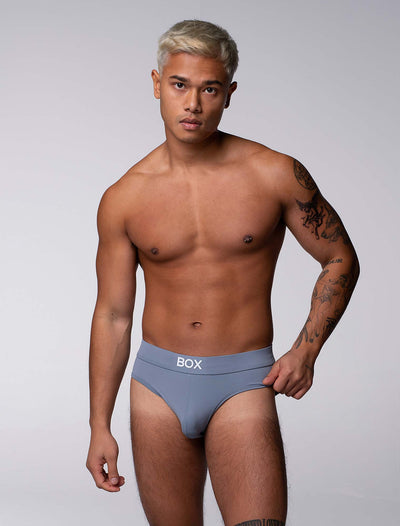 Glide Briefs - Meteorite Grey - boxmenswear - {{variant_title}}