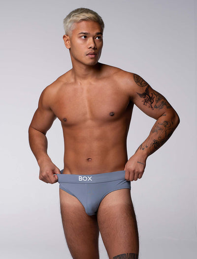 Glide Briefs - Meteorite Grey - boxmenswear - {{variant_title}}