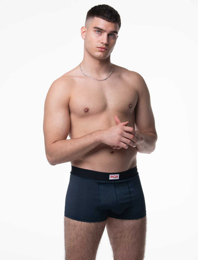 Marl Moment Boxers - Platinum Navy - boxmenswear - {{variant_title}}