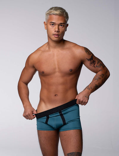 Motion Mesh Boxers - Aqua - boxmenswear - {{variant_title}}