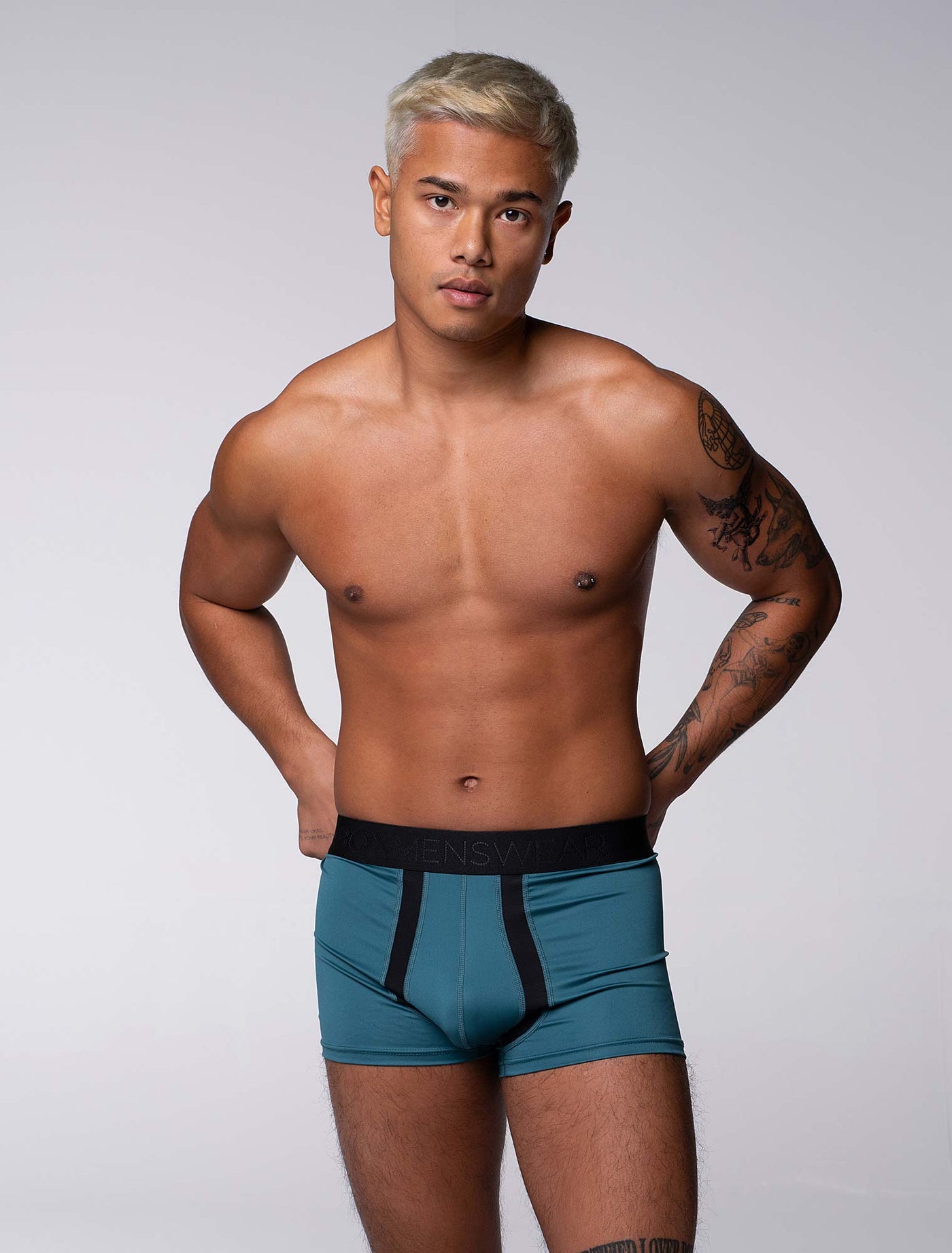 Motion Mesh Boxers - Aqua - boxmenswear - {{variant_title}}