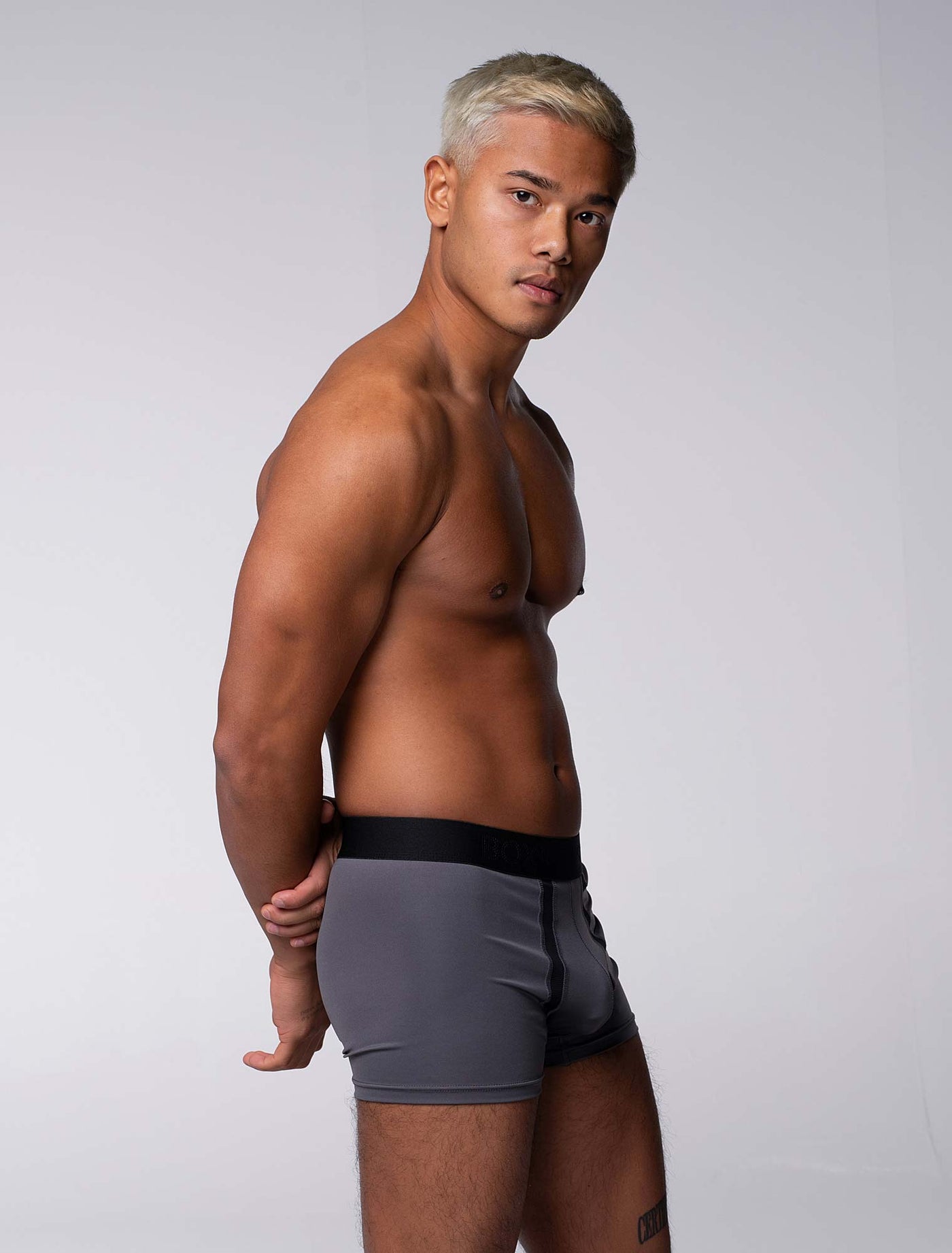 Motion Mesh Boxers - Grey - boxmenswear - {{variant_title}}