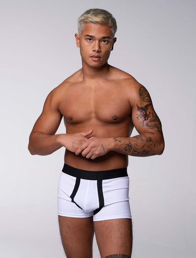 Motion Mesh Boxers - White - boxmenswear - {{variant_title}}