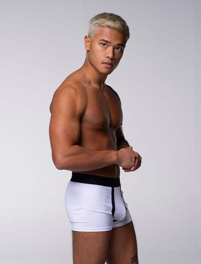 Motion Mesh Boxers - White - boxmenswear - {{variant_title}}