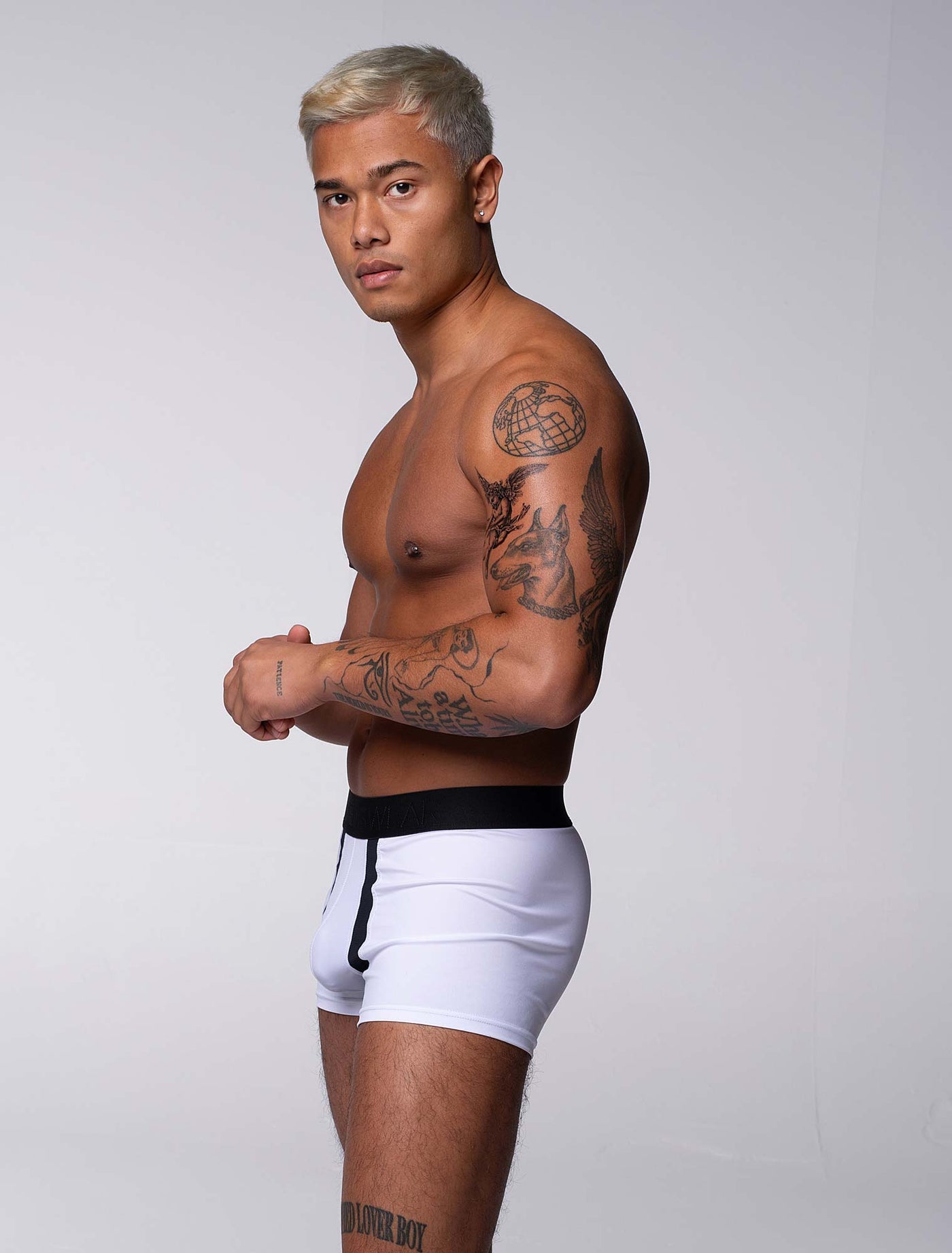 Motion Mesh Boxers - White - boxmenswear - {{variant_title}}