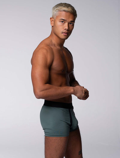 Motion Mesh Boxers - Military Green - boxmenswear - {{variant_title}}