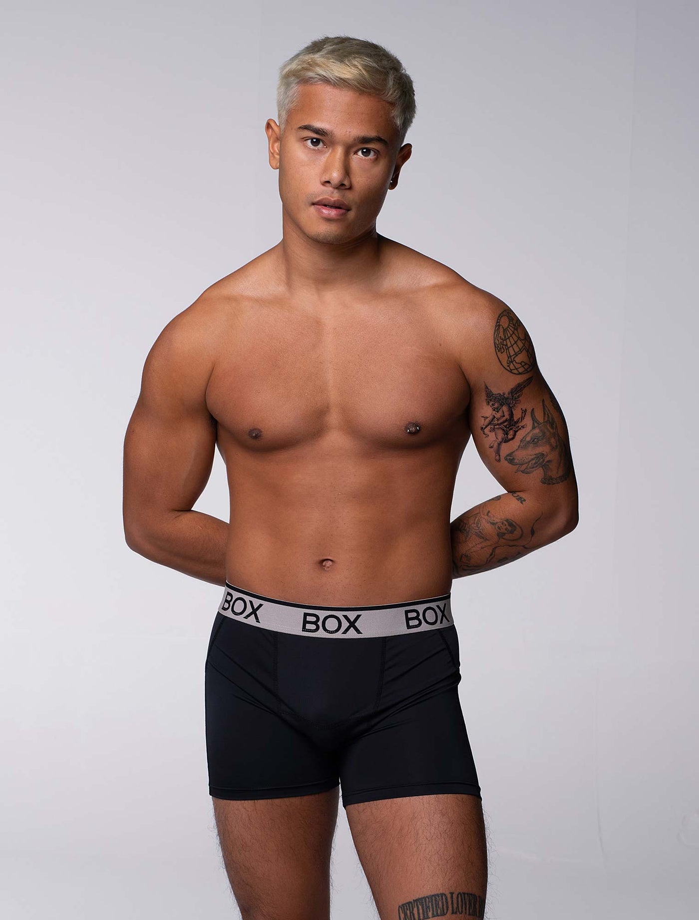 Mens Sports Boxers - Black Intensity - boxmenswear - {{variant_title}}