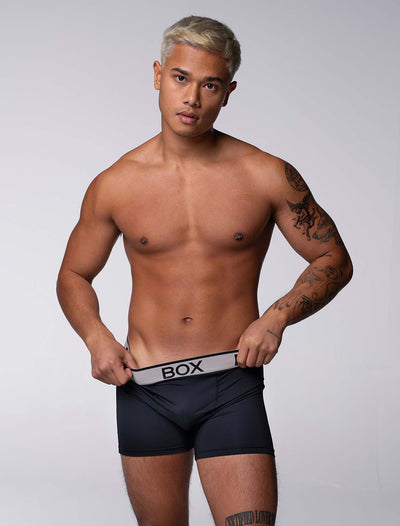 Mens Sports Boxers - Black Intensity - boxmenswear - {{variant_title}}