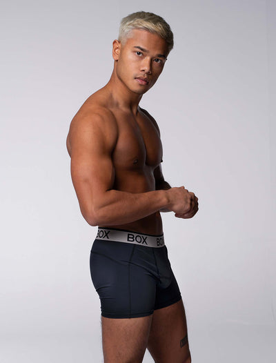 Mens Sports Boxers - Black Intensity - boxmenswear - {{variant_title}}