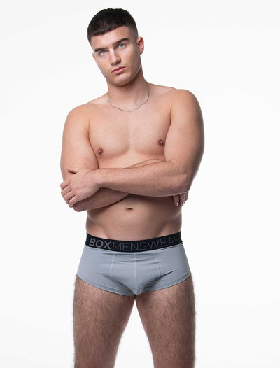 Hybrid Trunks - Emperor Grey - boxmenswear - {{variant_title}}