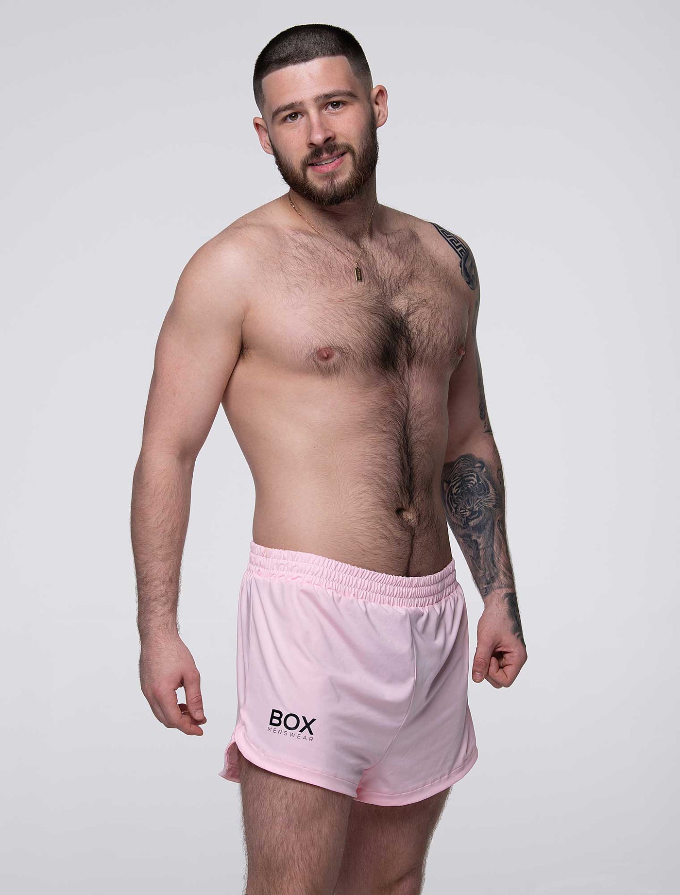 Compound Jock Shorts - Pink - boxmenswear - {{variant_title}}