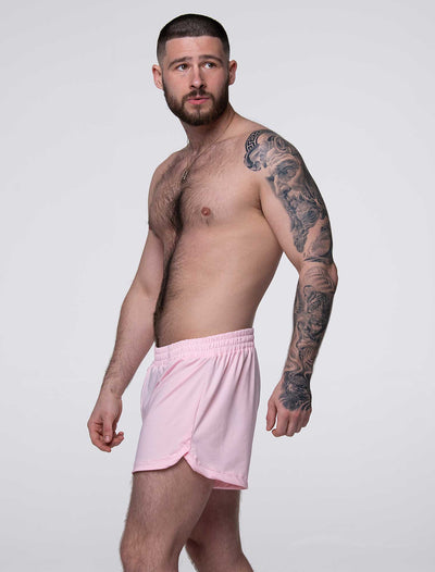 Compound Jock Shorts - Pink - boxmenswear - {{variant_title}}