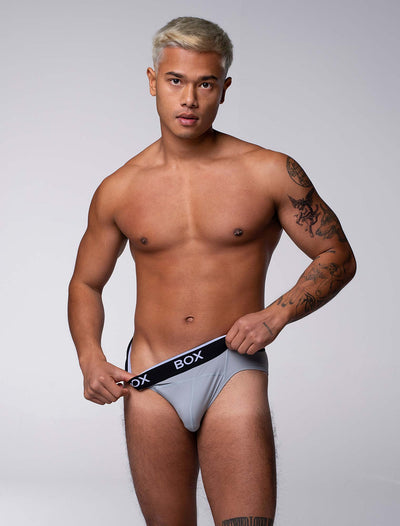 Box x Elliott: Elite Briefs - Graphite Grey - boxmenswear - {{variant_title}}