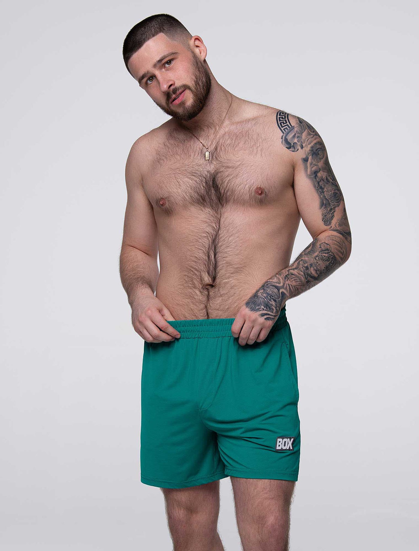 Mesh Football Shorts - Tactical Teal - boxmenswear - {{variant_title}}