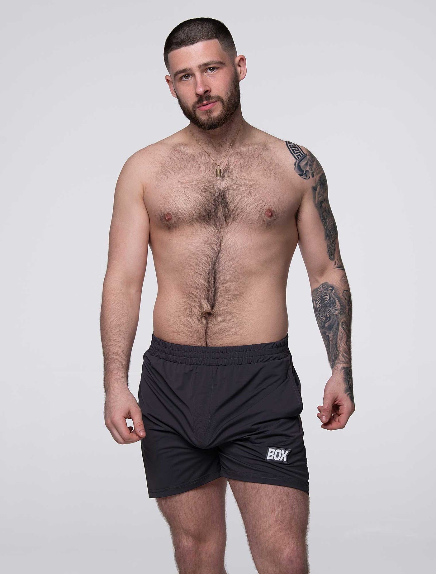 Mesh Football Shorts - Defence Grey - boxmenswear - {{variant_title}}