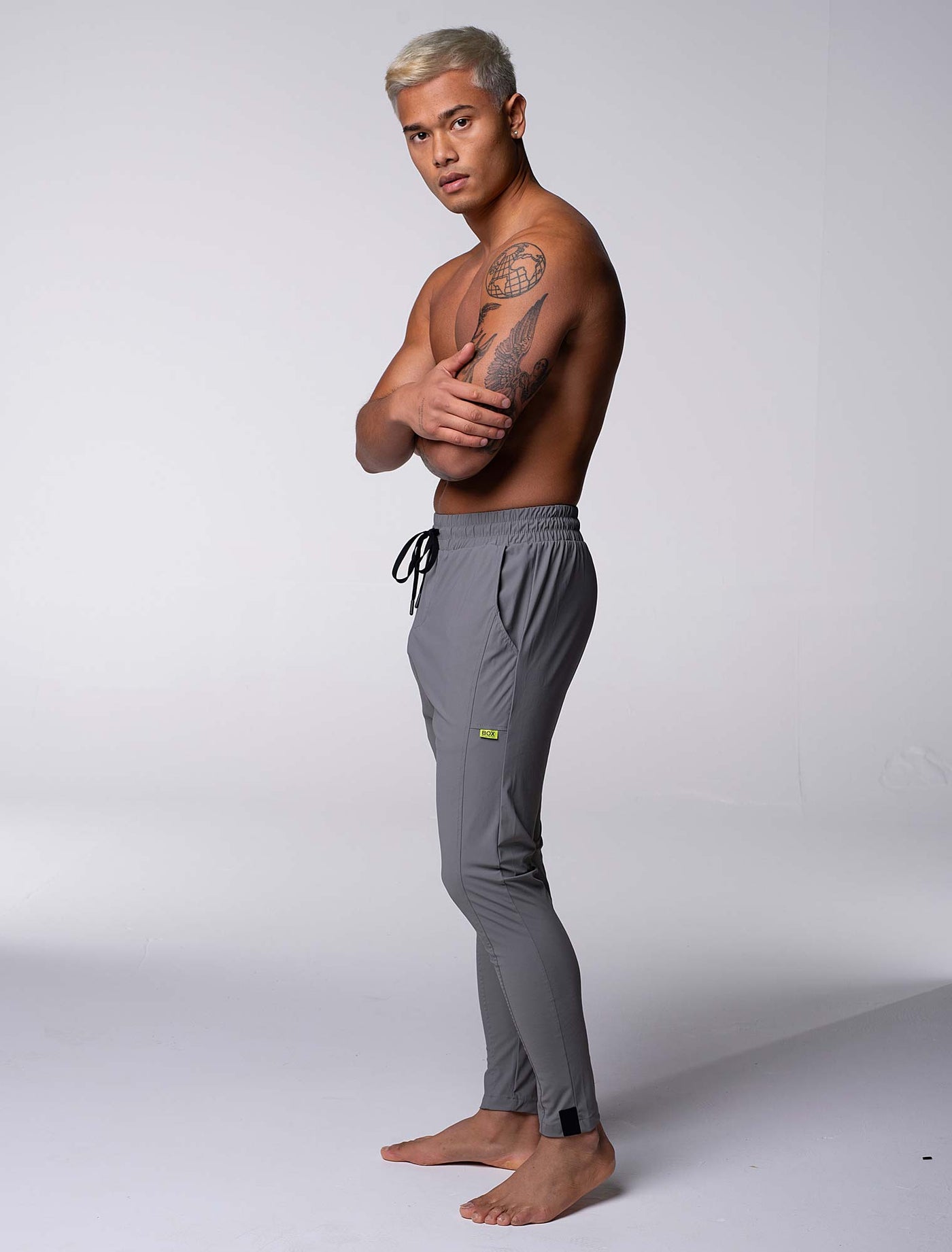 V2 Active Panelled Joggers - Slate Grey - boxmenswear - {{variant_title}}