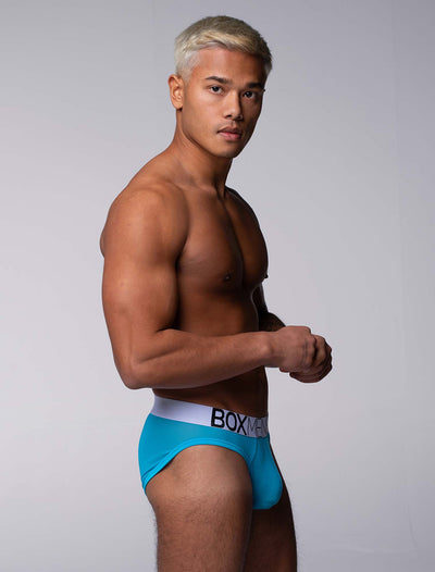 All Over Mesh Briefs - Blue Me - boxmenswear - {{variant_title}}