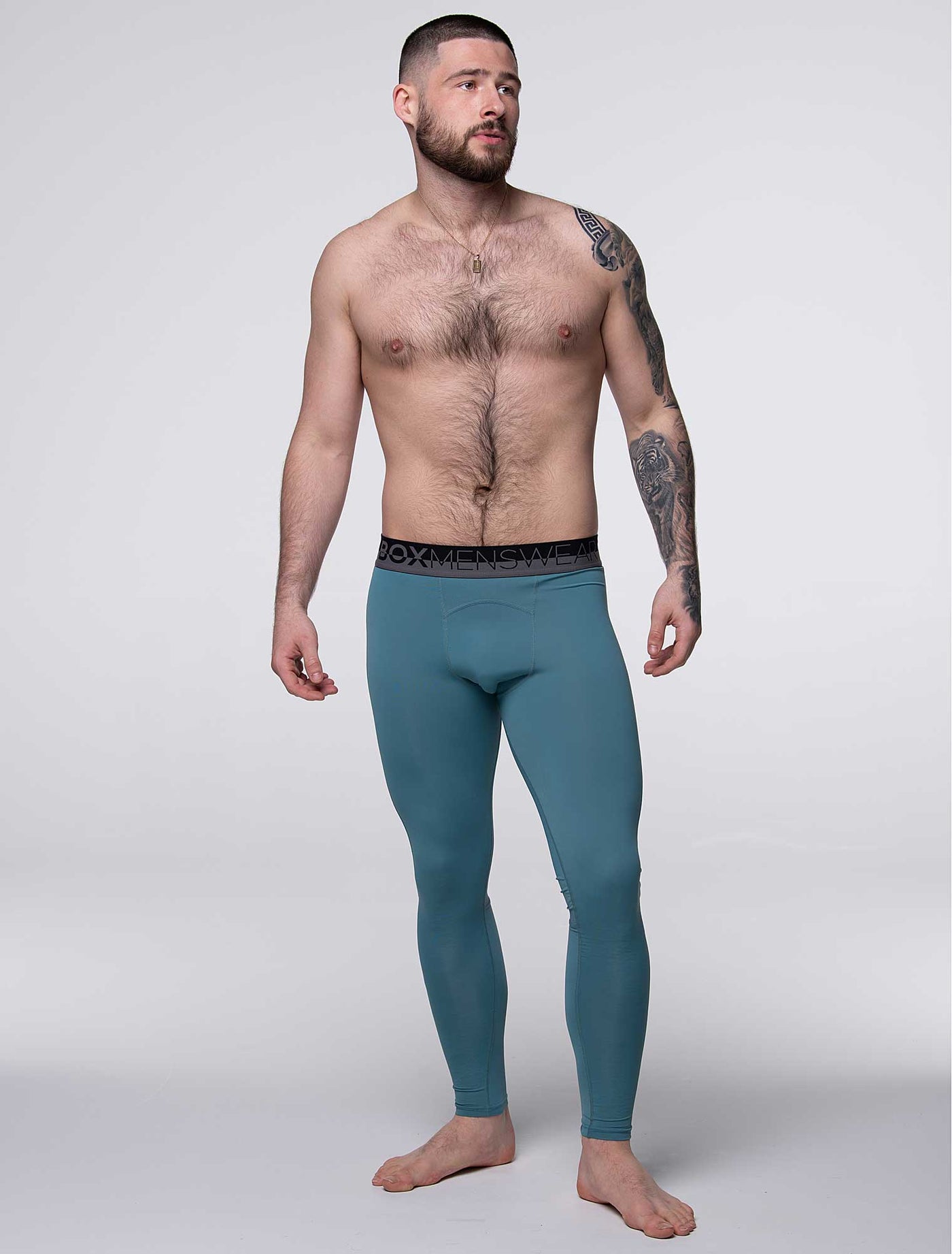 Compression Leggings 2.0 - Mint Green - boxmenswear - {{variant_title}}