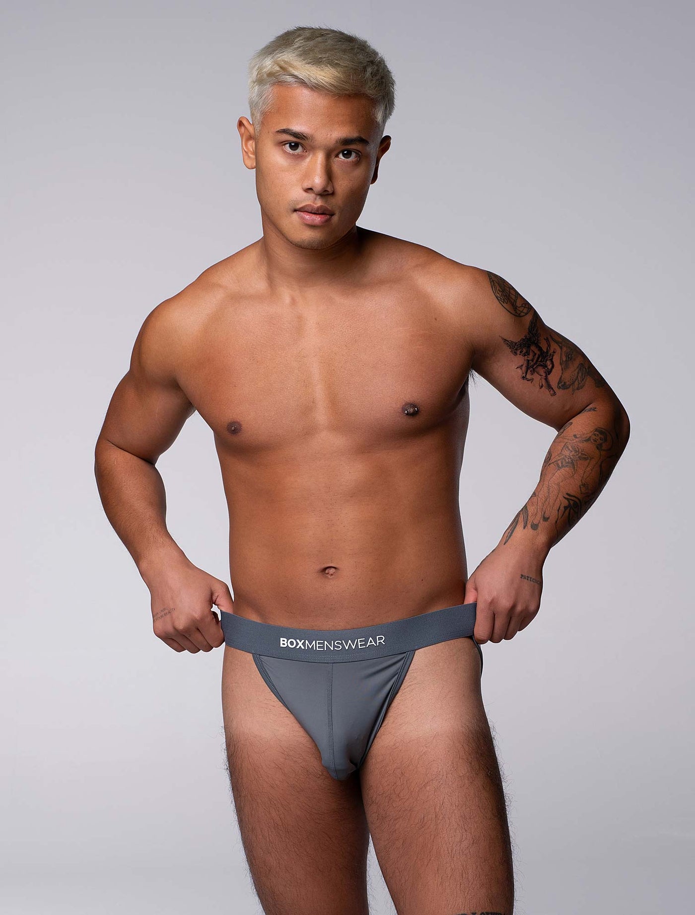 Precision Jockstrap - Colosseum Grey - boxmenswear - {{variant_title}}