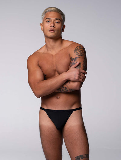 Party at the Back G-String: Black - boxmenswear - {{variant_title}}