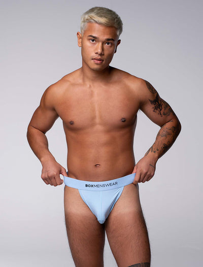 Precision Jockstrap - Capri Blue - boxmenswear - {{variant_title}}