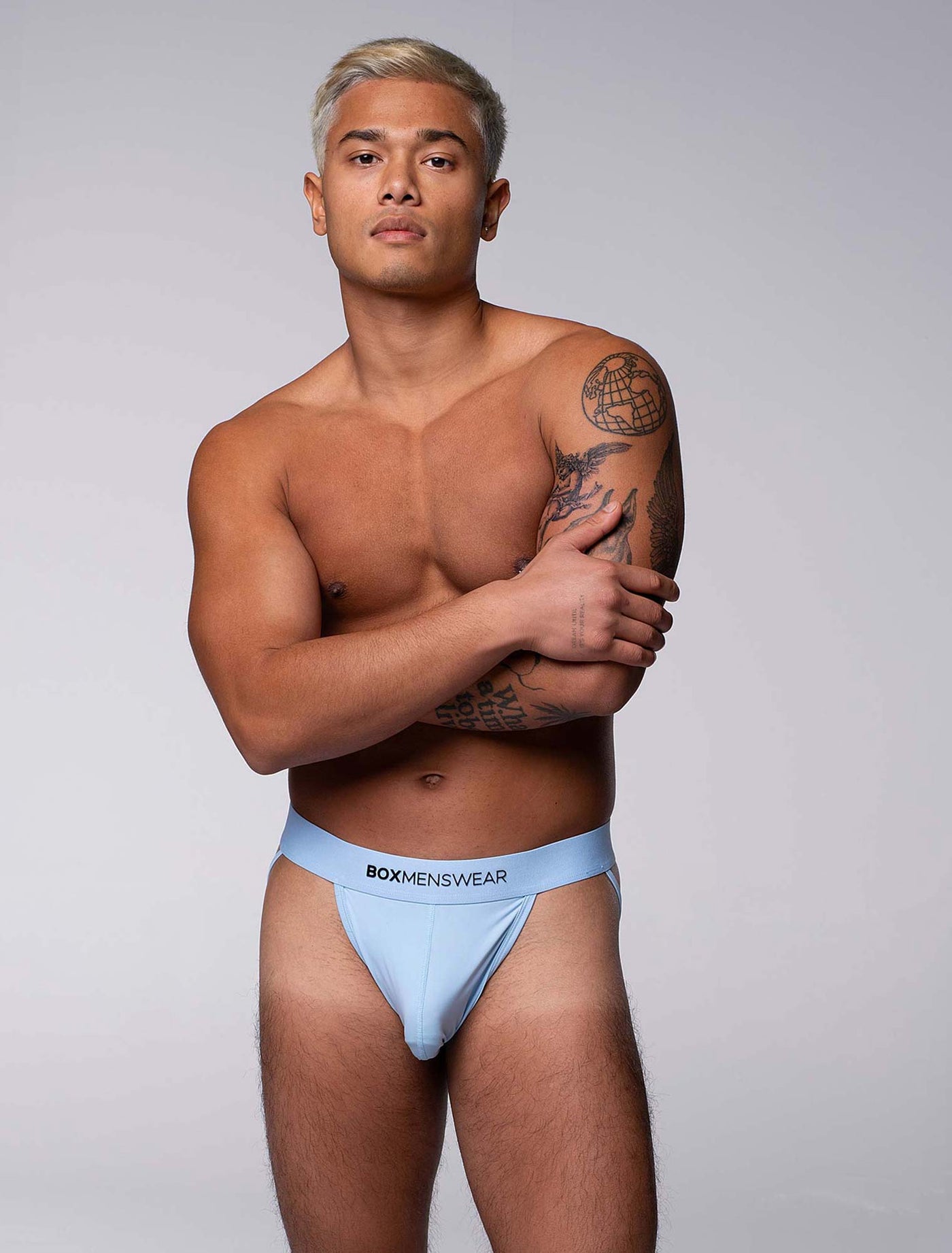 Precision Jockstrap - Capri Blue - boxmenswear - {{variant_title}}