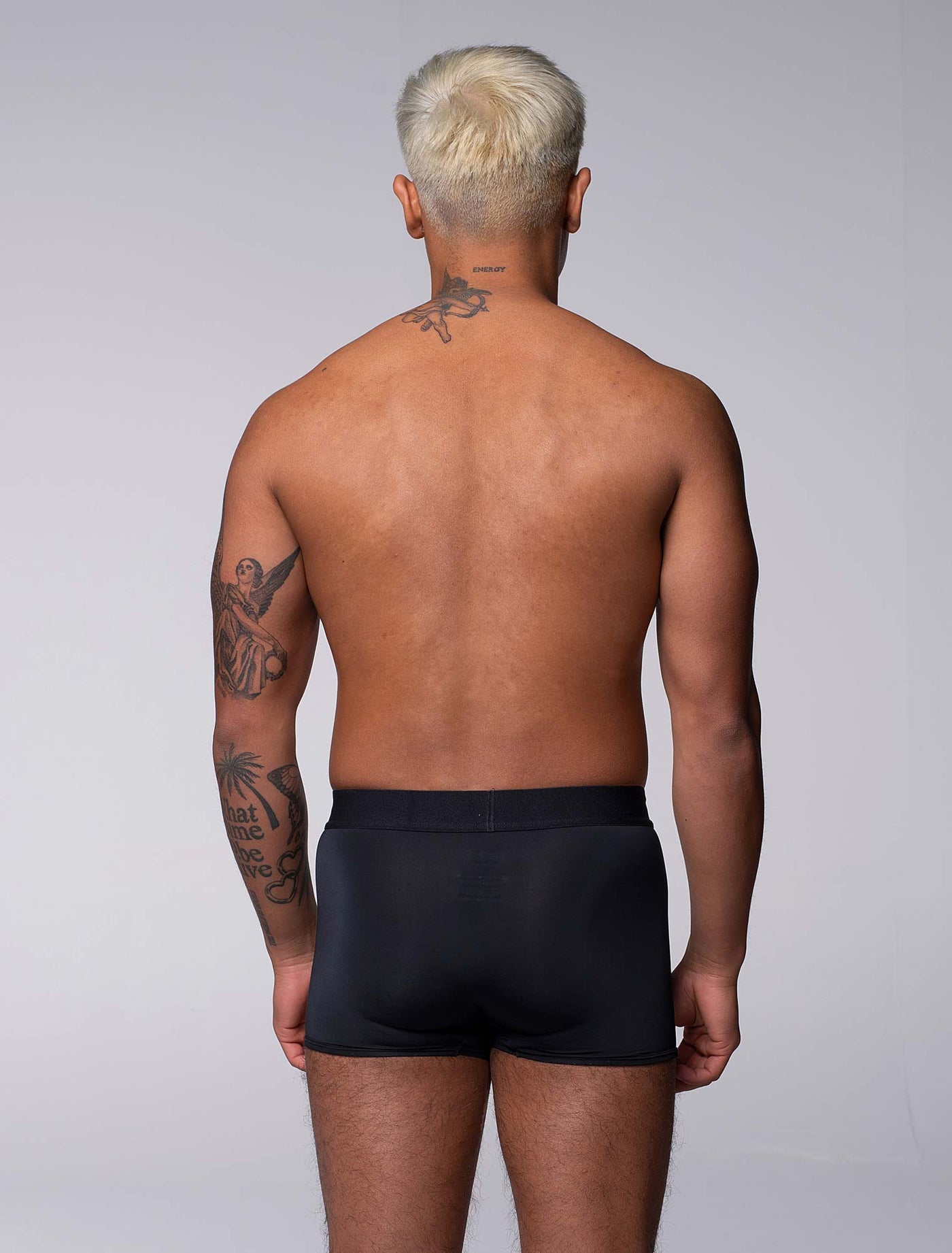 Mens Boxers: Defined Crotch - Black - boxmenswear - {{variant_title}}