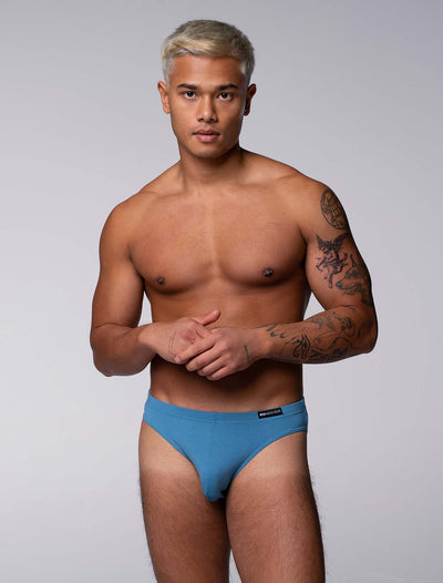 Minimal Briefs - Blue - boxmenswear - {{variant_title}}