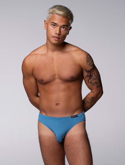 Minimal Briefs - Blue - boxmenswear - {{variant_title}}