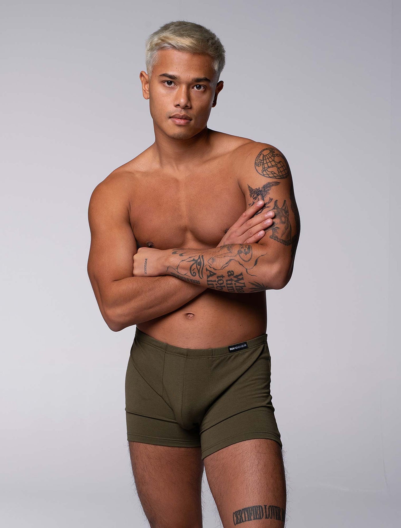 Minimal Boxers - Green - boxmenswear - {{variant_title}}