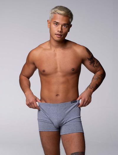 Minimal Boxers - Melange Grey - boxmenswear - {{variant_title}}