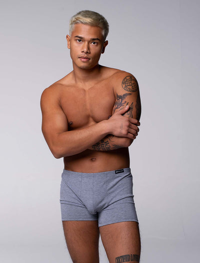 Minimal Boxers - Melange Grey - boxmenswear - {{variant_title}}