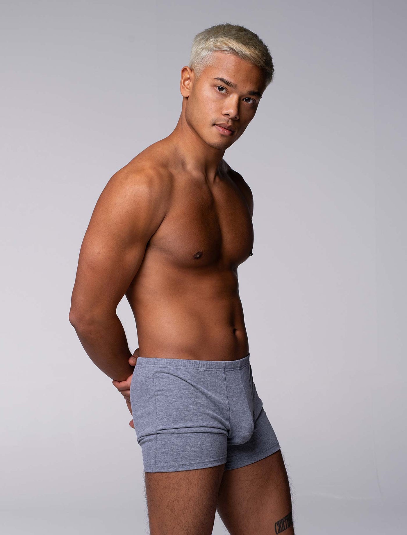 Minimal Boxers - Melange Grey - boxmenswear - {{variant_title}}