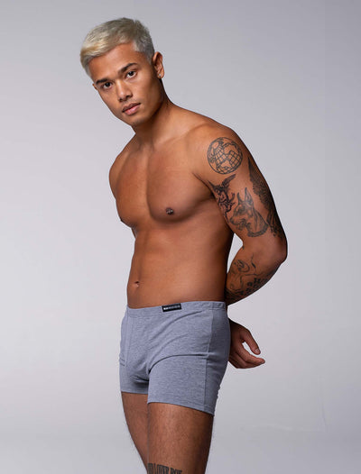 Minimal Boxers - Melange Grey - boxmenswear - {{variant_title}}