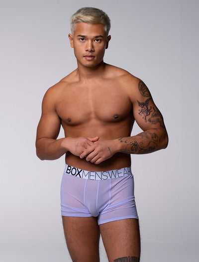 All Over Mesh Boxers - Soft Lavender - boxmenswear - {{variant_title}}