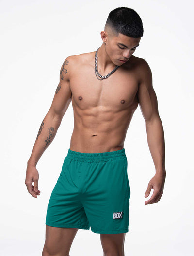 Mesh Football Shorts - Tactical Teal - boxmenswear - {{variant_title}}