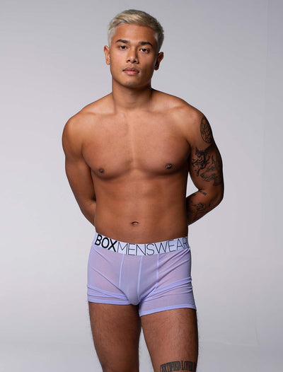 All Over Mesh Boxers - Soft Lavender - boxmenswear - {{variant_title}}