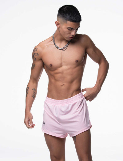 Compound Jock Shorts - Pink - boxmenswear - {{variant_title}}