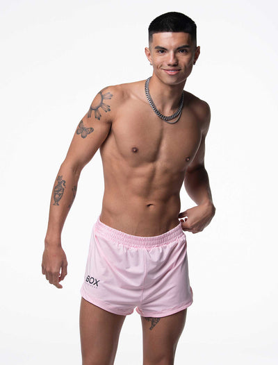 Compound Jock Shorts - Pink - boxmenswear - {{variant_title}}