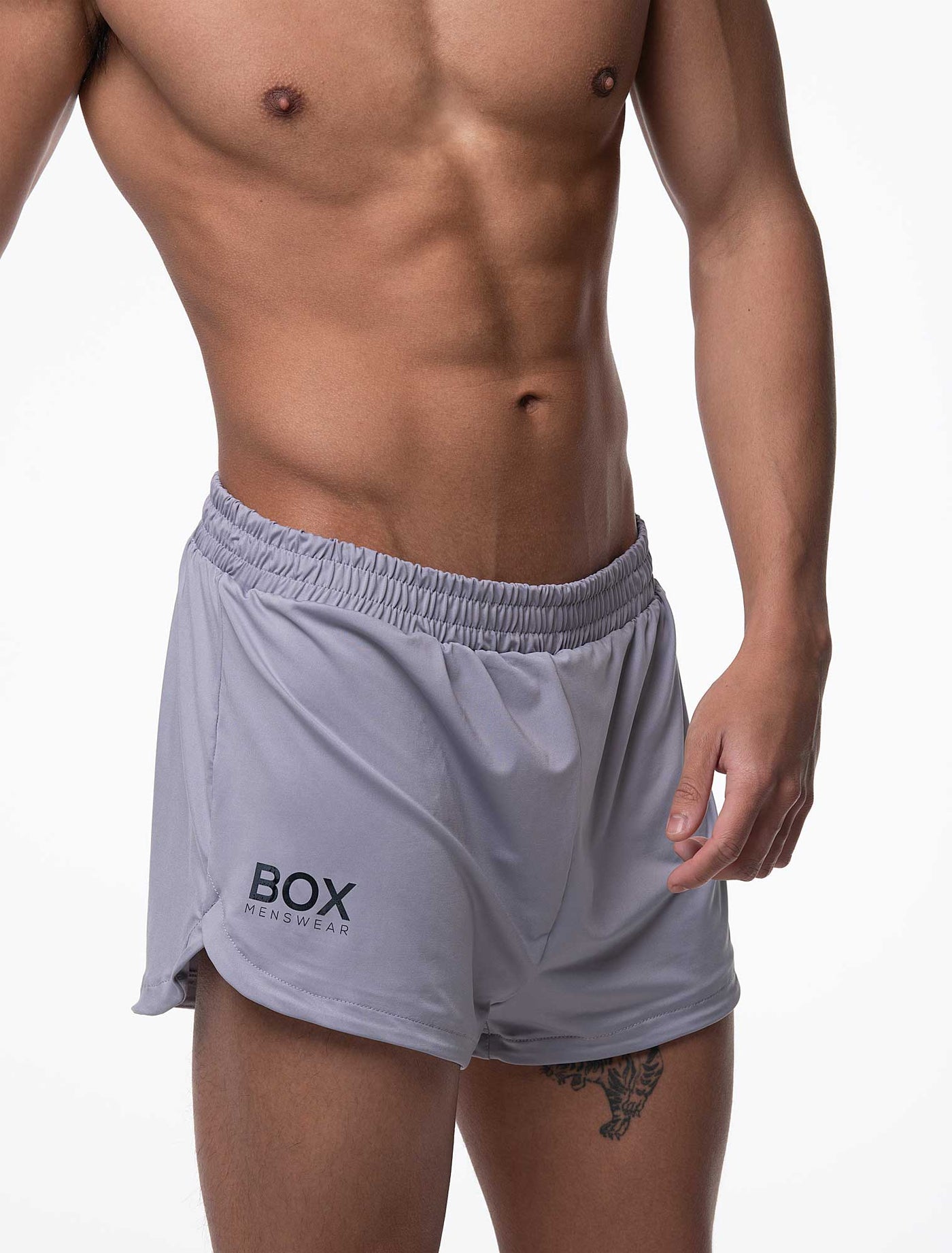 Compound Jock Shorts - Grey - boxmenswear - {{variant_title}}