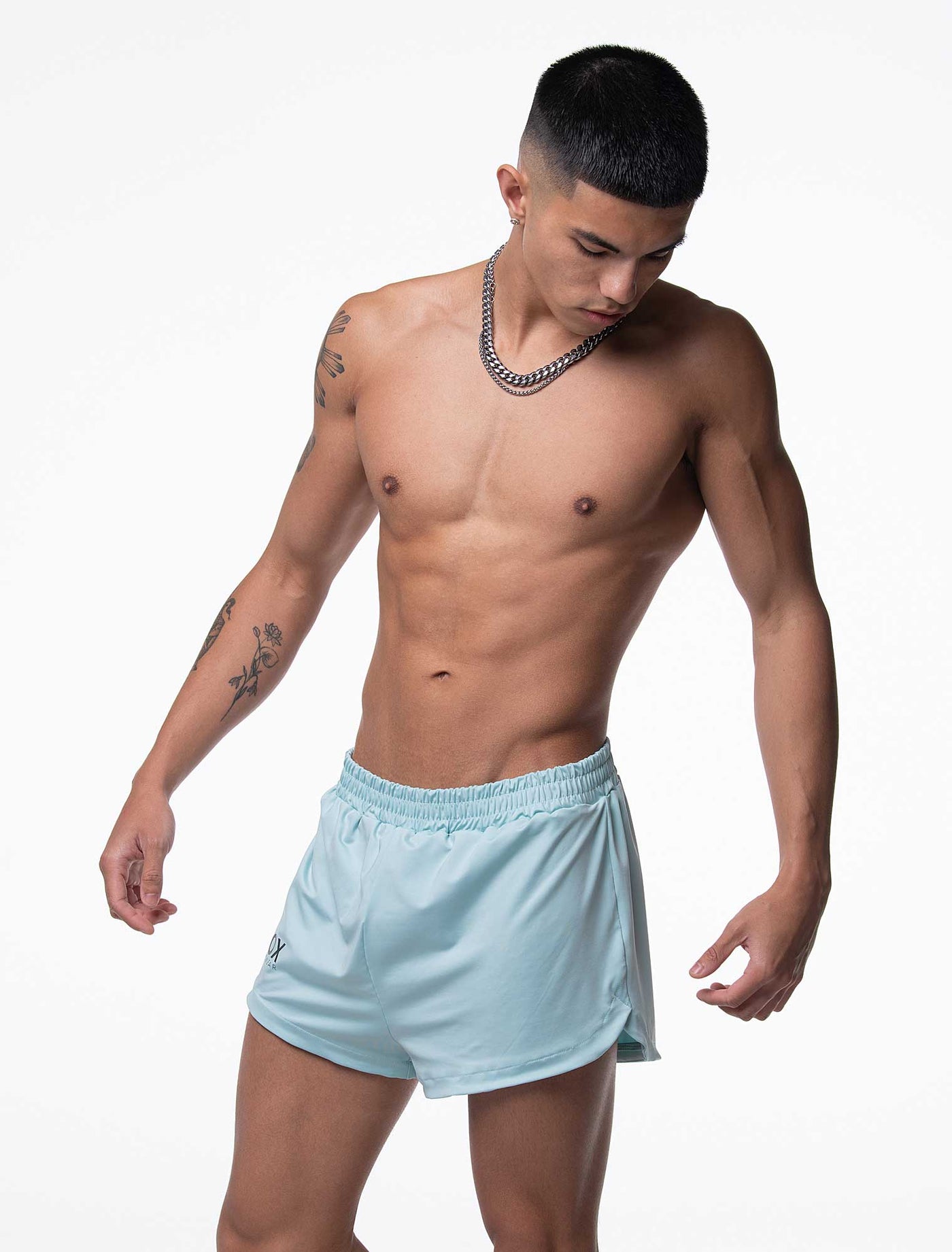 Compound Jock Shorts - Aqua - boxmenswear - {{variant_title}}