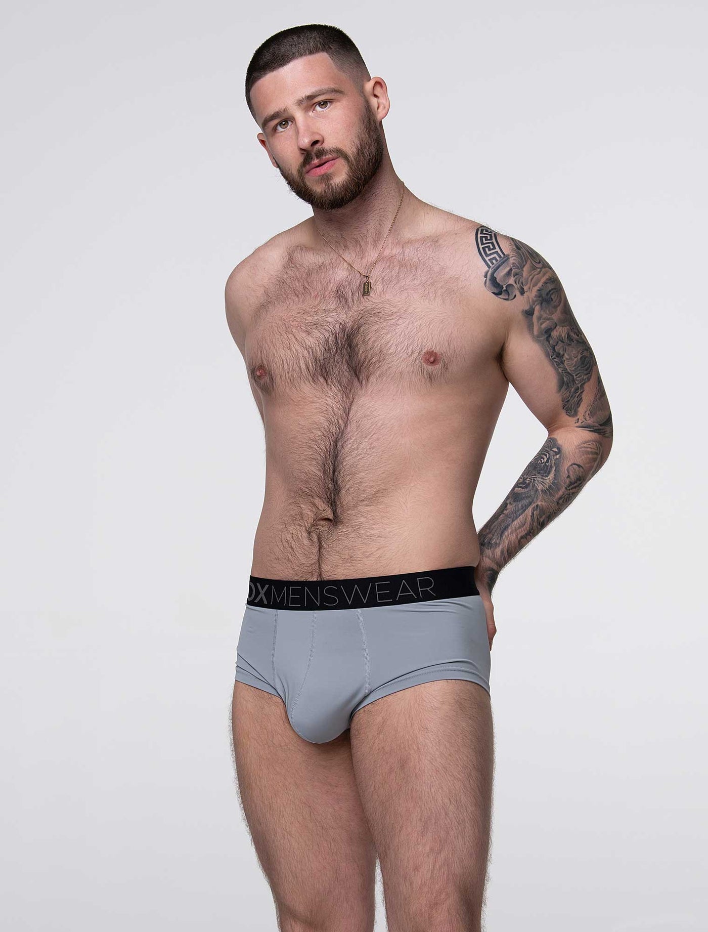 Hybrid Trunks - Emperor Grey - boxmenswear - {{variant_title}}