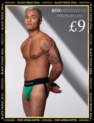 Deep Support Jockstrap - Emerald - boxmenswear - {{variant_title}}