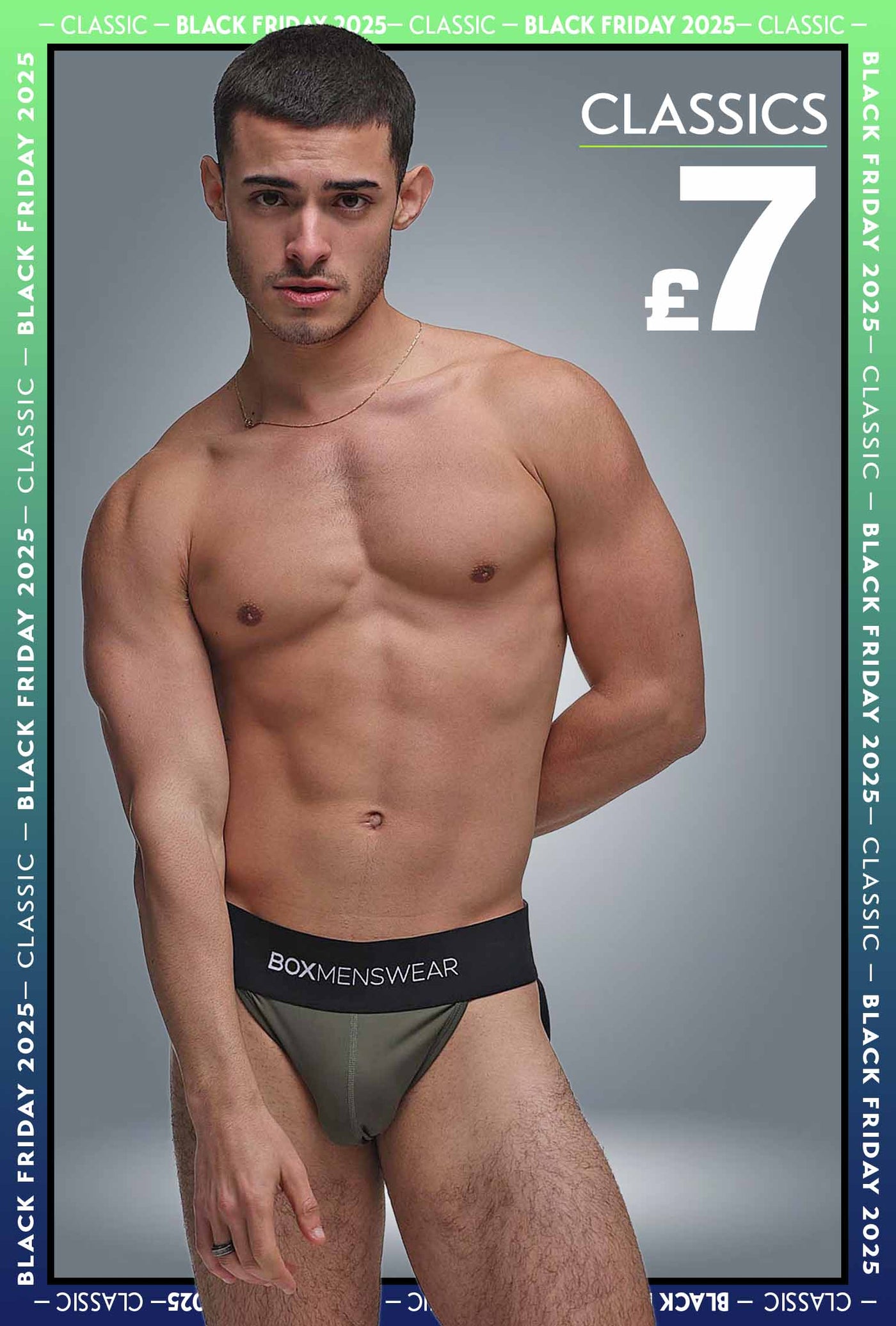 Deep Support Jockstrap - Army Green - boxmenswear - {{variant_title}}