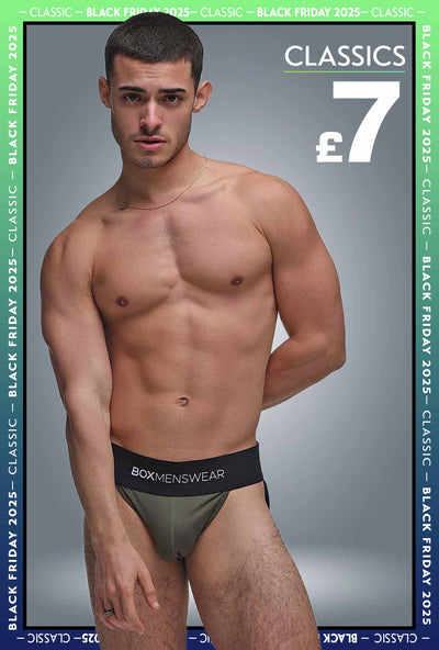 Deep Support Jockstrap - Army Green - boxmenswear - {{variant_title}}