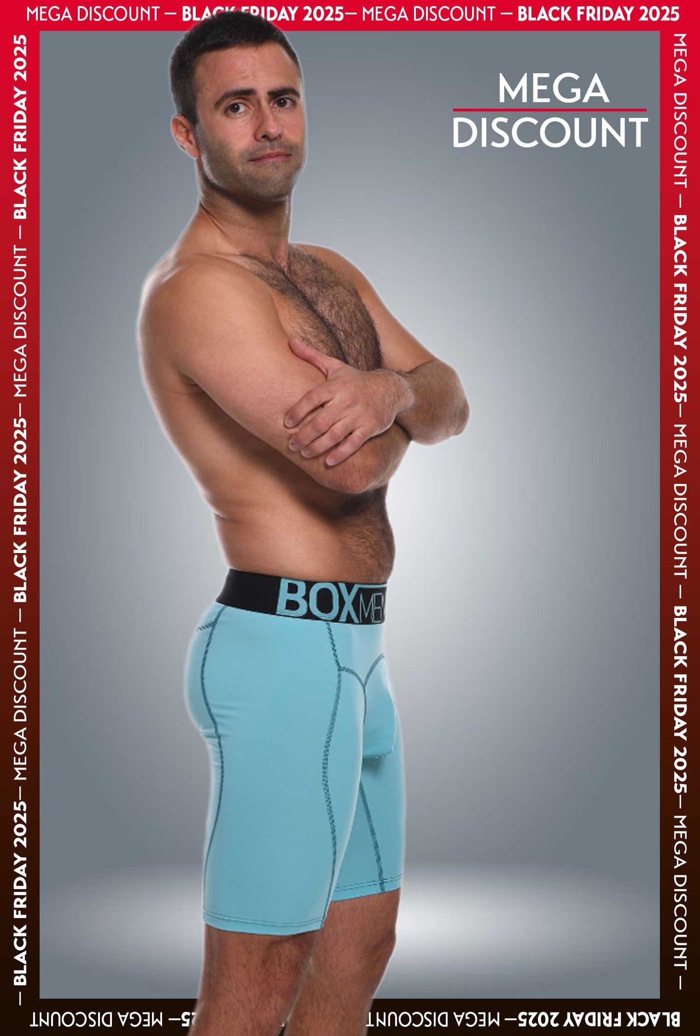 Defined Behind: Compression Shorts - Paradise Blue - boxmenswear - {{variant_title}}
