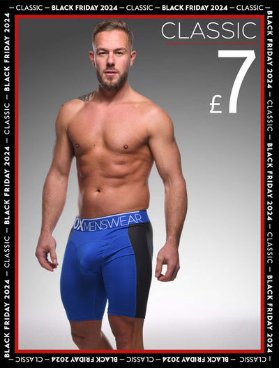 Defined Behind: Compression Shorts with Stretch - Blue Force - boxmenswear - {{variant_title}}