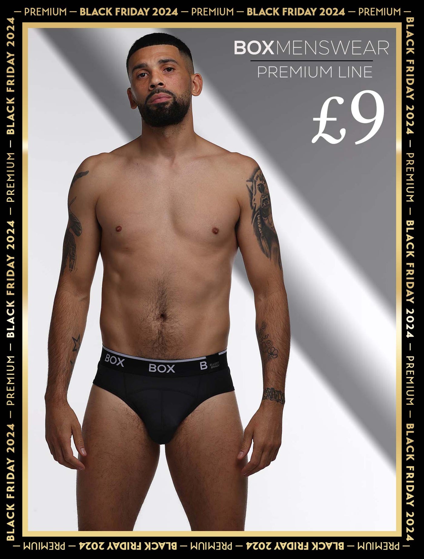 Box x Elliott: Elite Briefs - Phantom Black - boxmenswear - {{variant_title}}